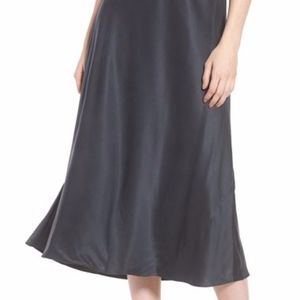 NWT Eileen Fisher Bias Cut Silk 'Dancer' Skirt Med